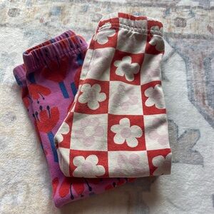 Hanna Anderson 2T toddler girl leggings